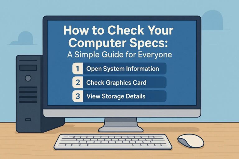 how to check your computer specs